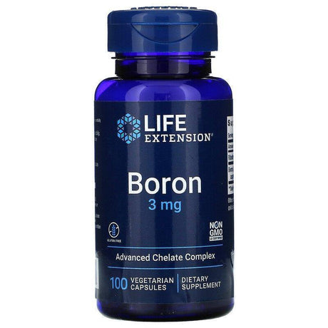 Life Extension, Boron, 3 mg, 100 Vegetarian Capsules - Supply Center USA