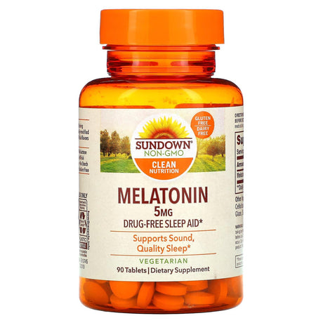 Sundown Naturals, Melatonin, 3 mg, 120 Tablets - Supply Center USA