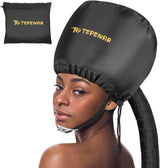 Bonnet Hair Dryer Attachment: Upgraded Extra Large Hooded Hair Dryer Adjustable Soft Blow Dryer Caps - Easy to Use for Natural Curly Textured Hair Care Styling Fast Drying