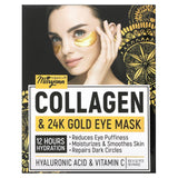 Maryann Organics, Collagen & 24K Gold Eye Mask, 32 Pieces (10 g ) Each - Supply Center USA