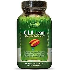 Irwin Naturals, C.L.A. Lean, Body Fat Reduction, 80 Liquid Soft-Gels - Supply Center USA