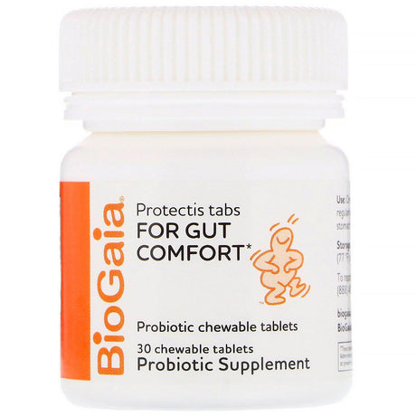 BioGaia, Probiotic Supplement, Lemon Flavored, 30 Chewable Tablets - Supply Center USA