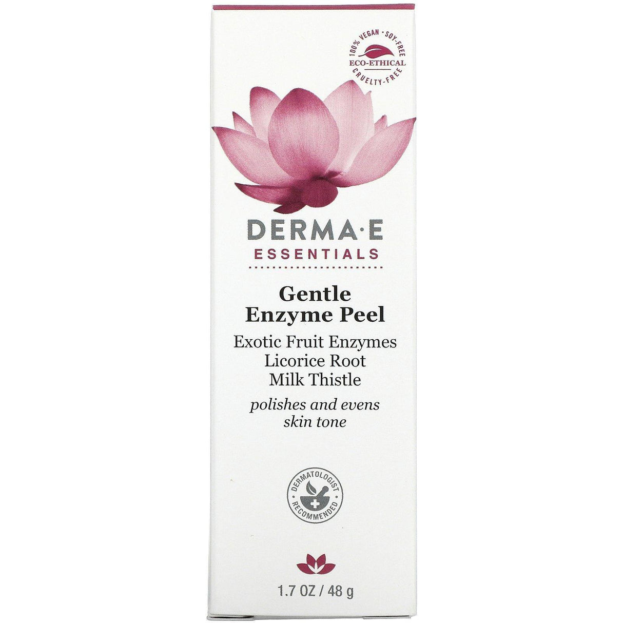 Derma E, Gentle Enzyme Peel, 1.7 oz (48 g) - Supply Center USA