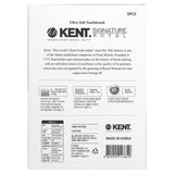 Kent, Signature Royal, White Edition, Ultra Soft Toothbrush, 5 Pack - Supply Center USA