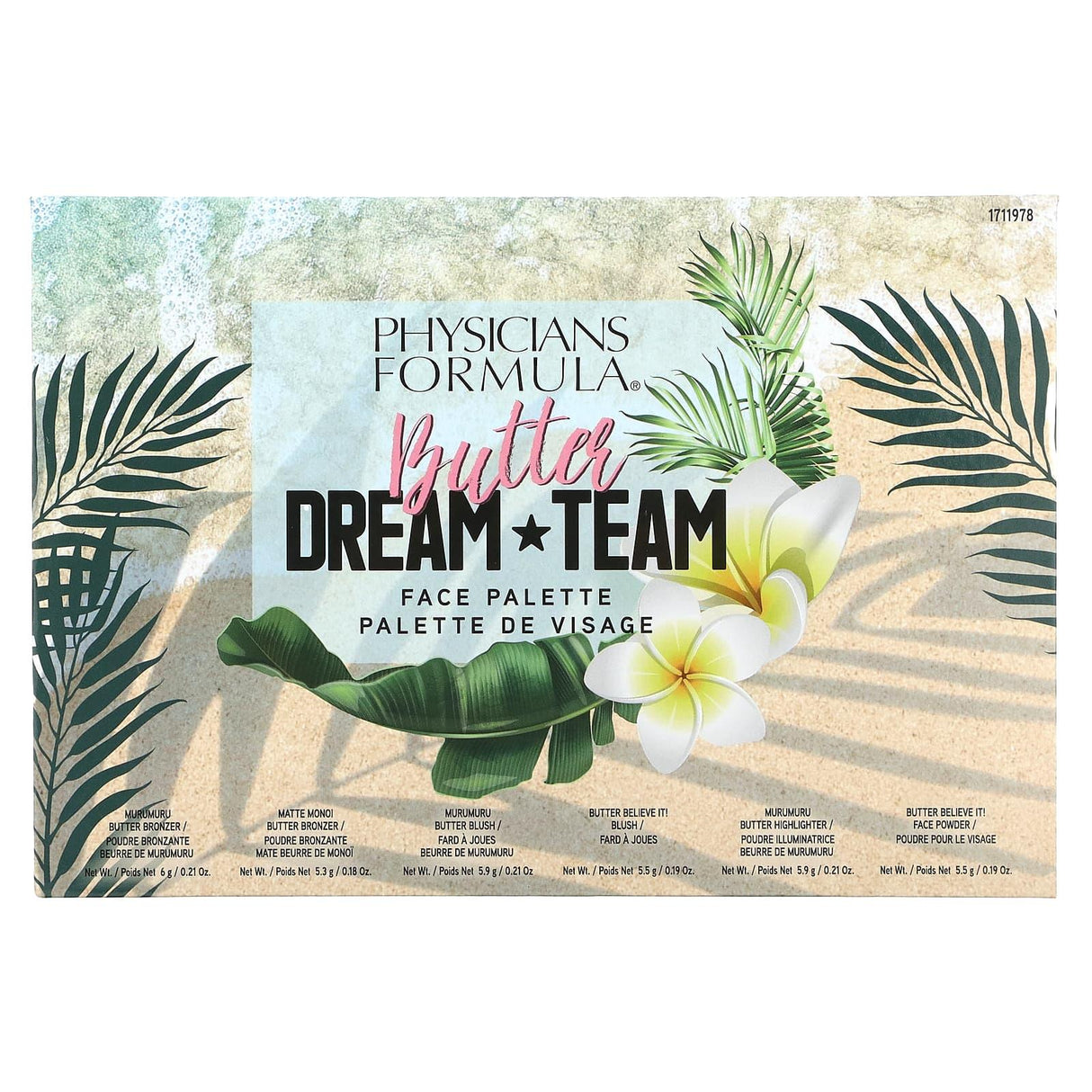 Physicians Formula, Butter Dream Team, Face Palette, 1 Palette - Supply Center USA