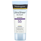 Neutrogena, Ultra Sheer Dry Touch Sunscreen, SPF 55, 3 fl oz (88 ml) - Supply Center USA