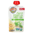 Earth's Best, Organic Veggie Puree, 6+ Months, Squash & Sweet Peas, 3.5 oz (99 g) - Supply Center USA