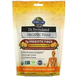 Garden of Life, Dr. Formulated Organic Fiber, Citrus, 7.9 oz (223 g) - Supply Center USA