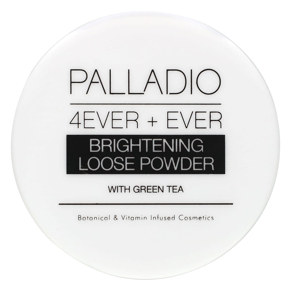 Palladio, 4Ever + Ever, Brightening Loose Powder with Green Tea, 0.21 oz (6 g) - Supply Center USA