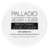 Palladio, 4Ever + Ever, Brightening Loose Powder with Green Tea, 0.21 oz (6 g) - Supply Center USA