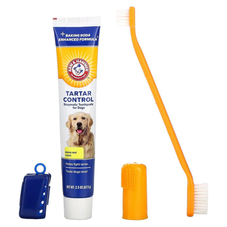 Arm & Hammer, Tartar Control, Dental Kit for Dogs, Beef - Supply Center USA