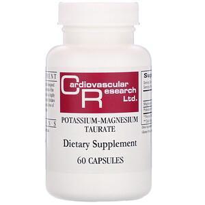 Cardiovascular Research, Potassium-Magnesium Taurate, 60 Capsules - Supply Center USA