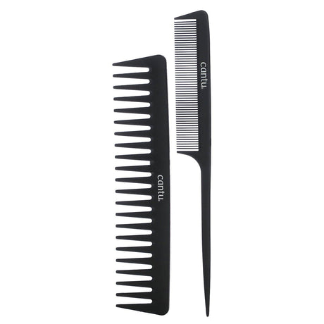 Cantu, Two Carbon Fiber Combs, 2 Combs - Supply Center USA