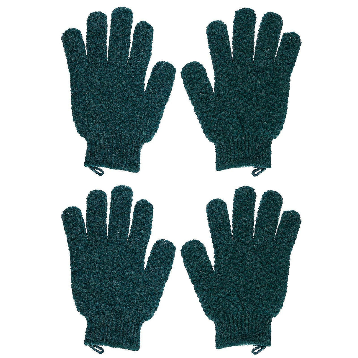 Beauty By Earth, Exfoliating Gloves, Heavy Exfoliation, 2 Pairs - Supply Center USA