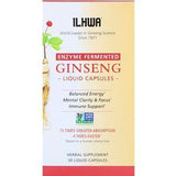 Ilhwa, Enzyme Fermented, Ginseng, 30 Liquid Capsules - Supply Center USA