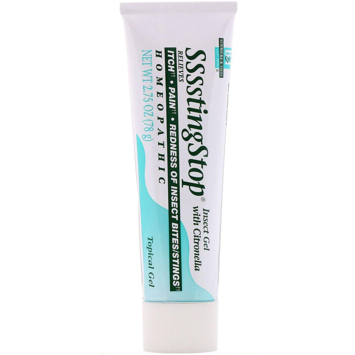 Boericke & Tafel, SssstingStop, Topical Gel with Citronella, 2.75 oz (78 g) - HealthCentralUSA