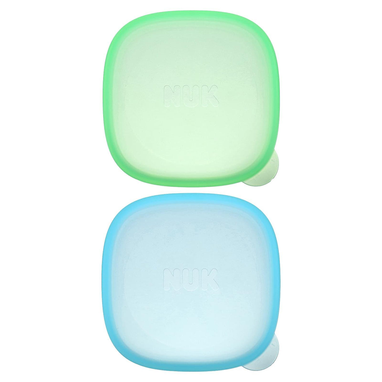 NUK, Suction Plates, 6M+, 2 Pack - Supply Center USA