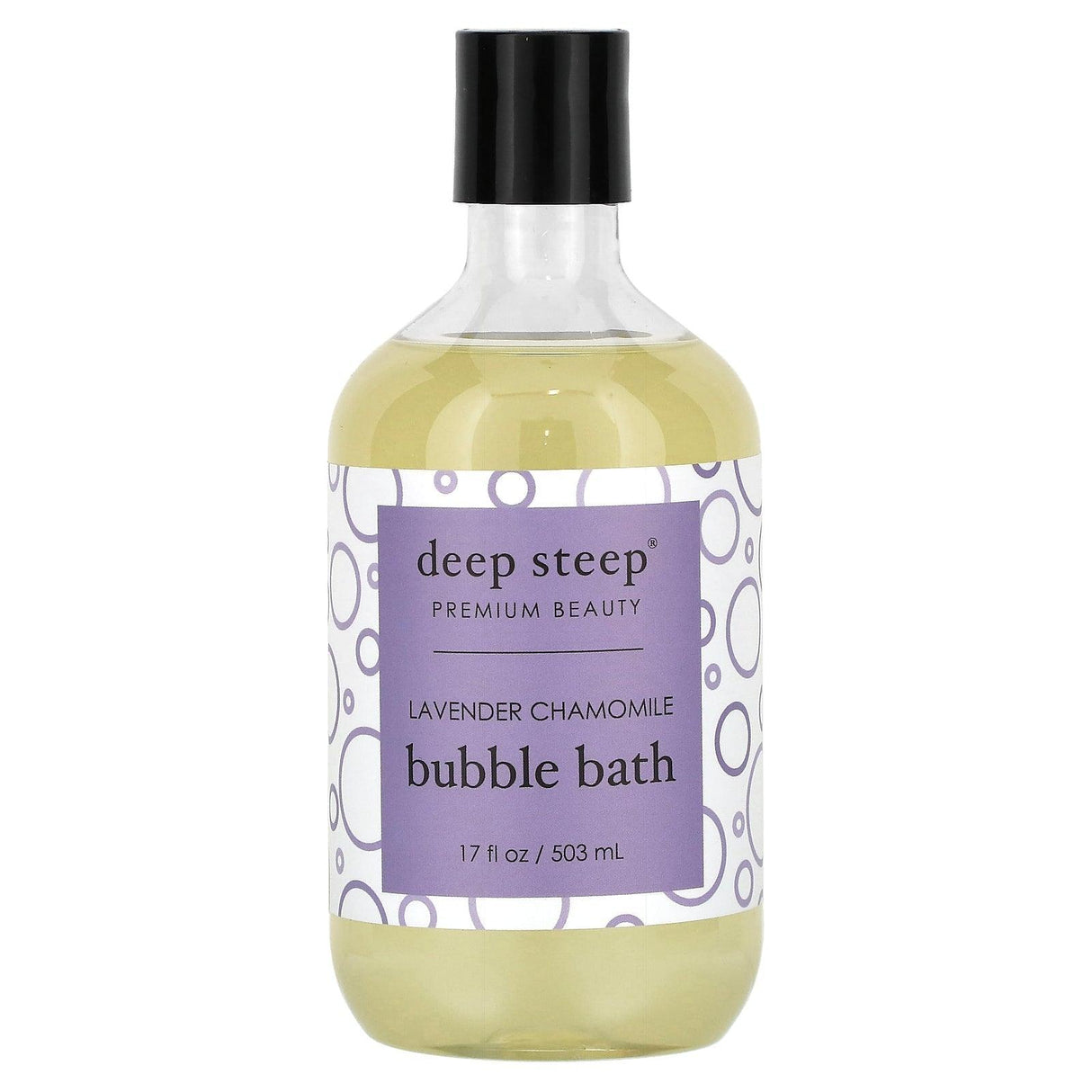 Deep Steep, Bubble Bath, Lavender Chamomile, 17 fl oz (503 ml) - Supply Center USA