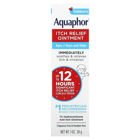 Aquaphor, Children's Itch Relief Ointment, Ages 2 Year and Older, 1 oz (28 g) - Supply Center USA