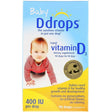 Ddrops, Baby, Liquid Vitamin D3, 400 IU, 90 Drops, 0.08 fl oz (2.5 ml) - Supply Center USA