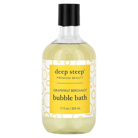 Deep Steep, Bubble Bath, Rosemary Mint, 17 fl oz (503 ml) - Supply Center USA