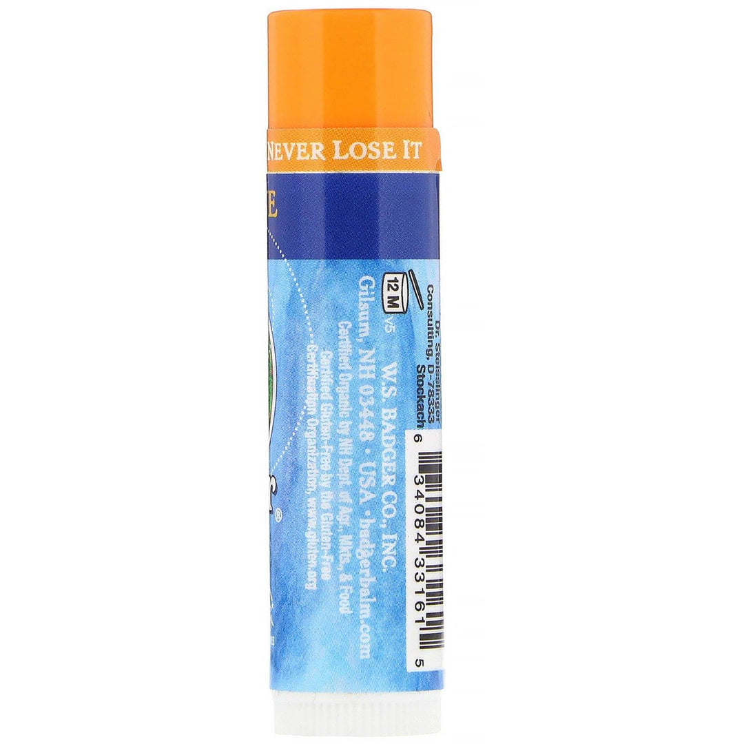 Badger Company, Lip Balm, Tangerine Breeze, .15 oz (4.2 g) - HealthCentralUSA