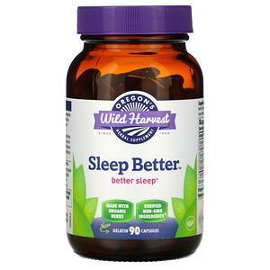 Oregon's Wild Harvest, Sleep Better, 90 Gelatin Capsules - Supply Center USA