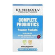 Dr. Mercola, Complete Probiotics Powder Packets, Natural Raspberry , 70 Billion CFU, 30 Packets, 0.12 oz (3.5 g) Each - Supply Center USA