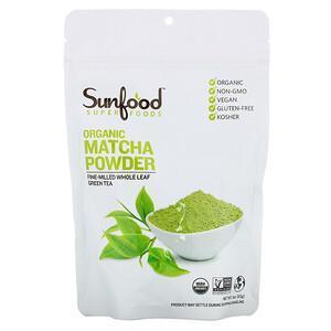 Sunfood, Superfoods, Organic Matcha Powder, 4 oz (113 g) - Supply Center USA