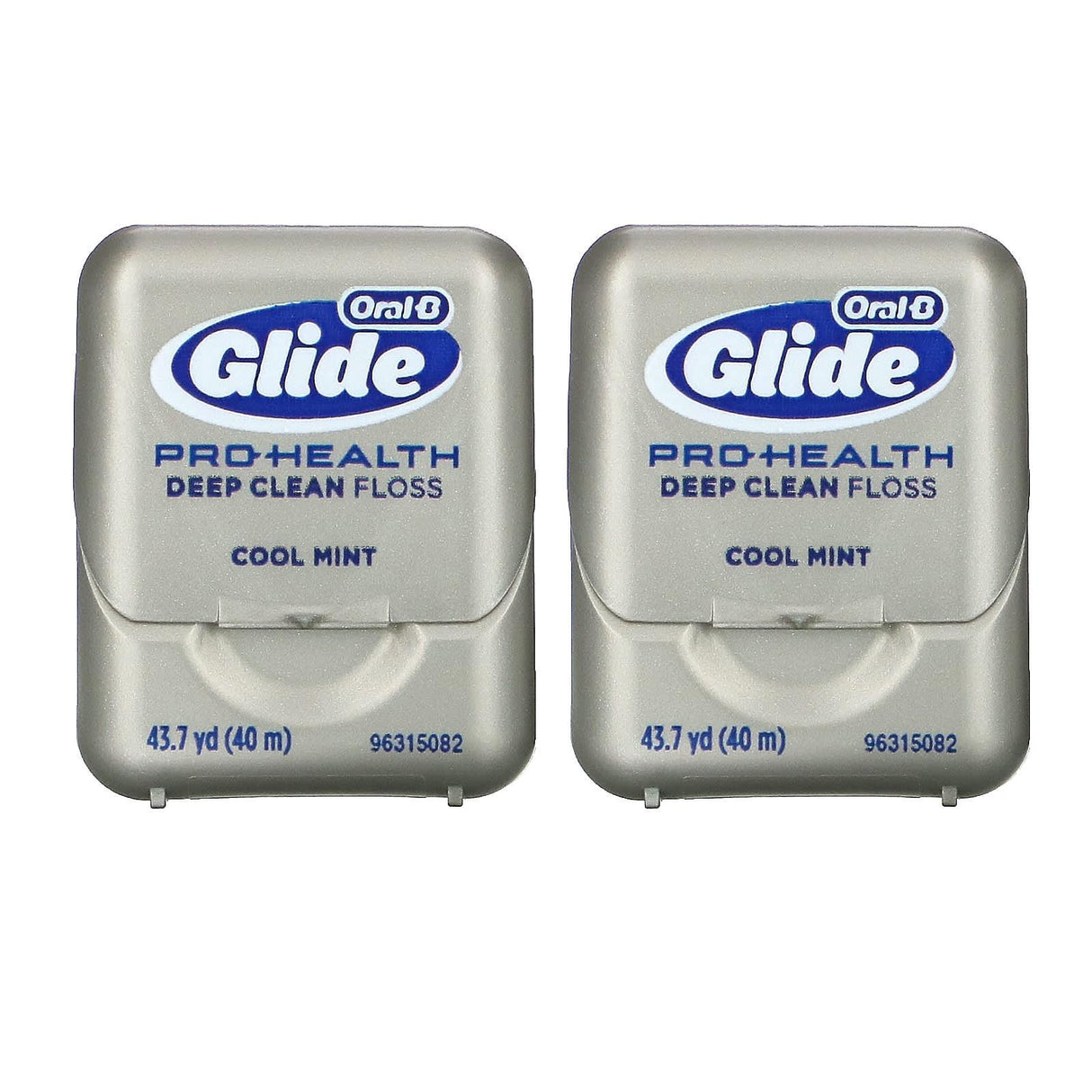 Oral-B, Glide, Pro-Health, Deep Clean Floss, Cool Mint, 2 Pack, 43.7 yd (40 m) Each - Supply Center USA