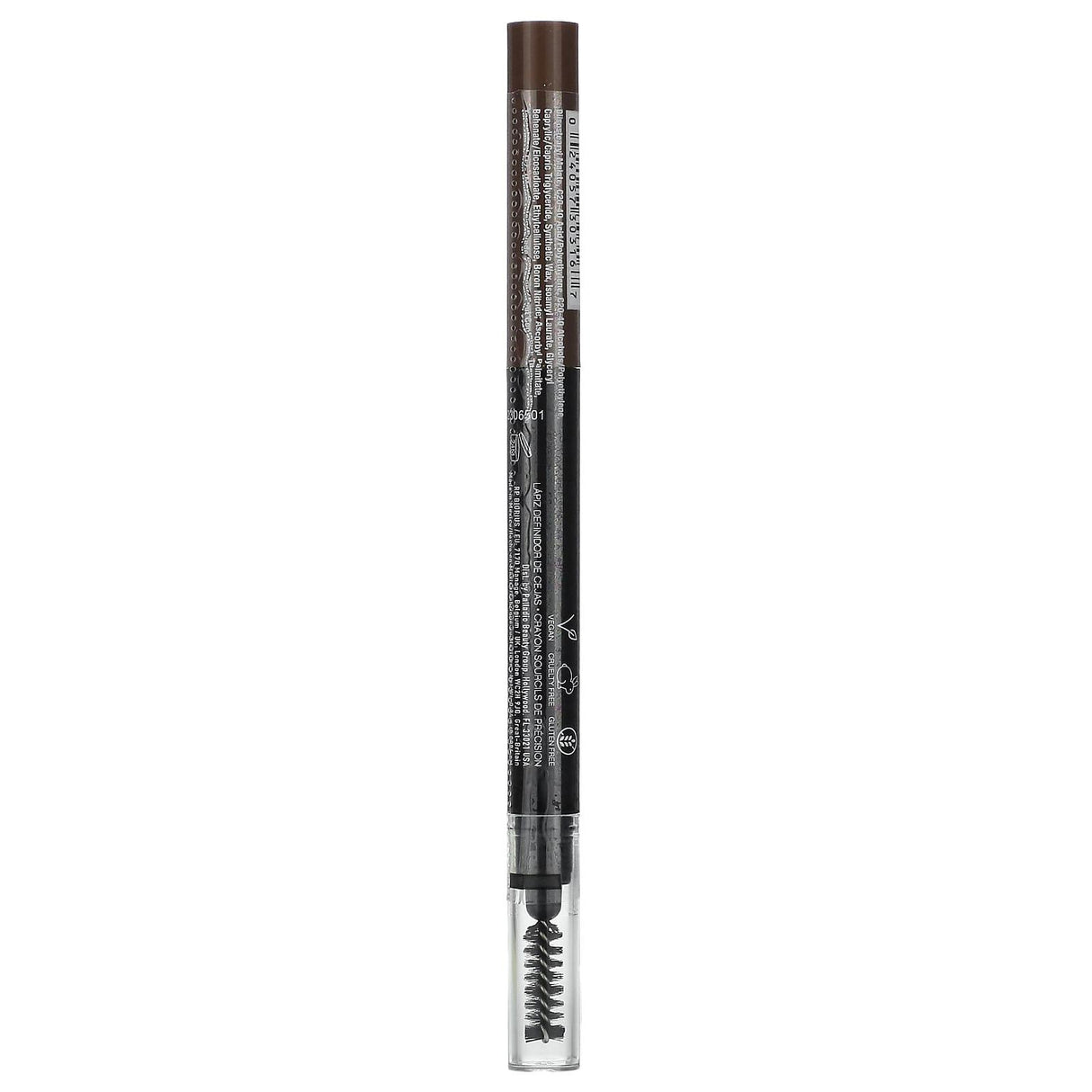 Palladio, The Brow Definer, Retractable Eyebrow Pencil, Medium Brown, 0.0084 oz (0.24 g) - Supply Center USA