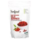 Sunfood, Raw Organic Goji Berries, 1 lb (454 g) - Supply Center USA