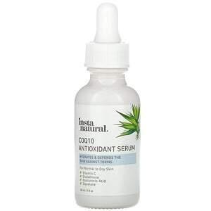 InstaNatural, CoQ10 Antioxidant Serum, 1 fl oz (30 ml) - Supply Center USA