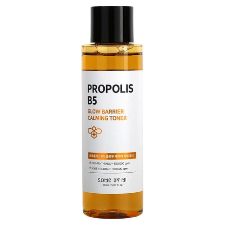 SOME BY MI, Propolis B5, Glow Barrier Calming Toner, 5.07 fl oz (150 ml) - Supply Center USA