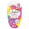 BIC, Soleil Simply Smooth, Disposable Razors, 8 Razors - Supply Center USA