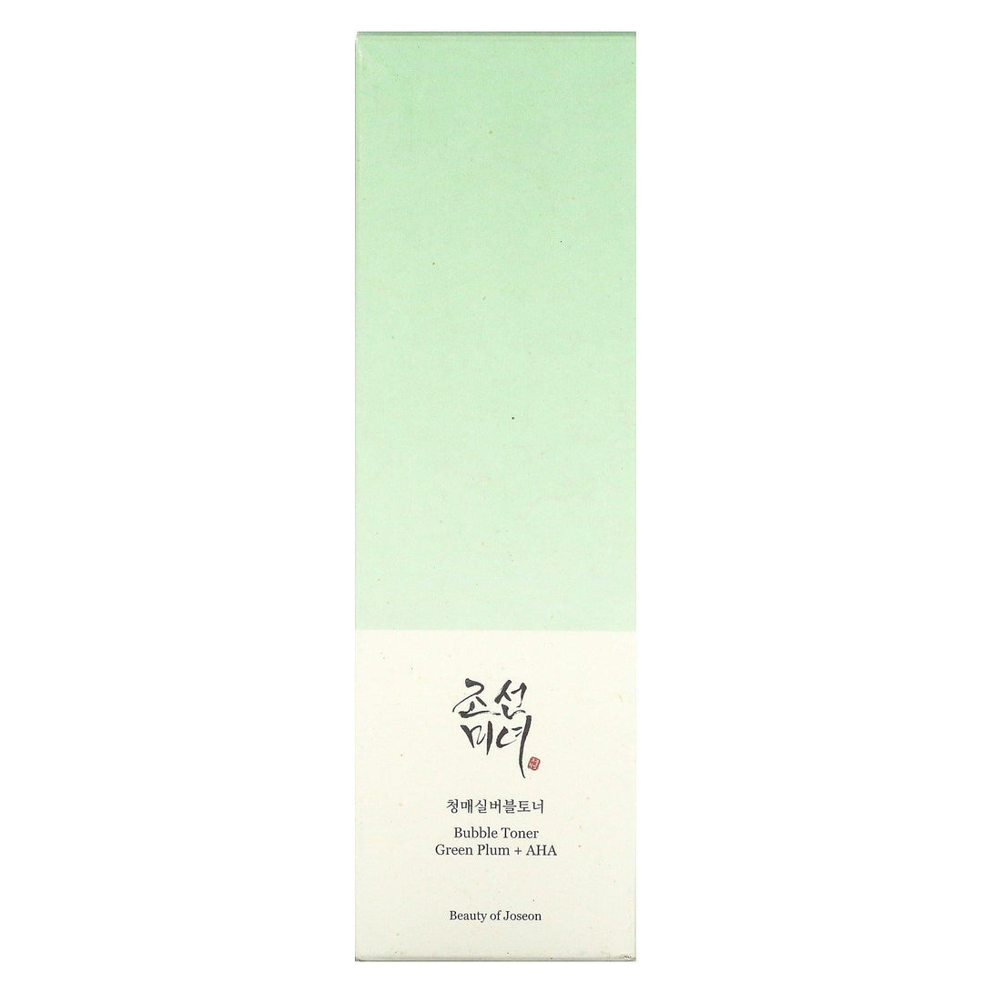 Beauty of Joseon, Bubble Toner, Green Plum + AHA, 5.07 fl oz (150 ml) - HealthCentralUSA