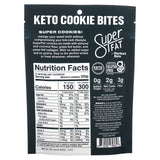 SuperFat, Keto Cookie Bites, Chocolate Chip, 2.25 oz (64 g) - Supply Center USA