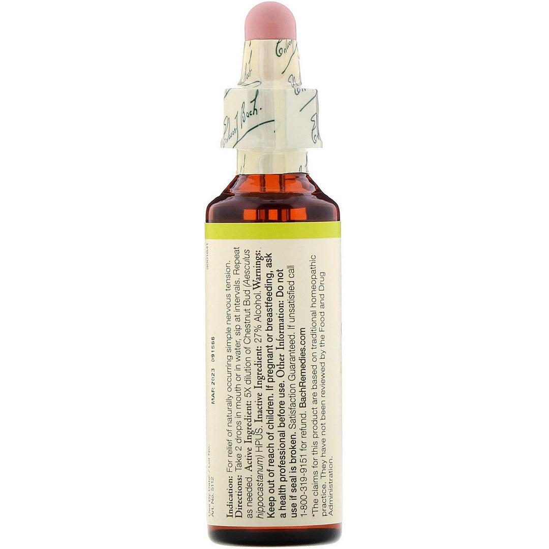 Bach, Original Flower Remedies, Chestnut Bud, 0.7 fl oz (20 ml) - HealthCentralUSA