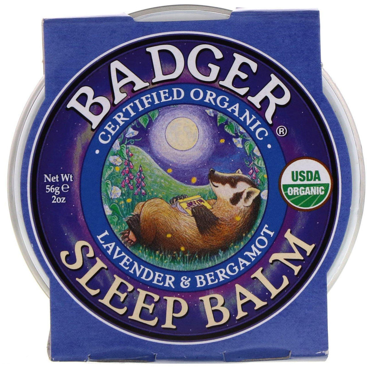 Badger Company, Organic Sleep Balm, Lavender & Bergamot, 2 oz (56 g) - Supply Center USA