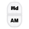 Ezy Dose, Daily AM/PM With Rounded Base Pill Reminder, 1 Count - Supply Center USA