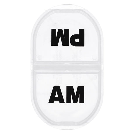 Ezy Dose, Daily AM/PM With Rounded Base Pill Reminder, 1 Count - Supply Center USA