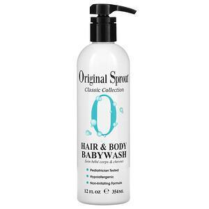 Original Sprout, Classic Collection, Hair & Body Babywash, 12 fl oz (354 ml) - Supply Center USA