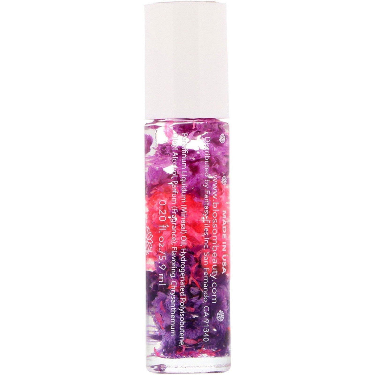 Blossom, Roll-On Scented Lip Gloss, Lychee, 0.20 fl oz (5.9 ml) - Supply Center USA