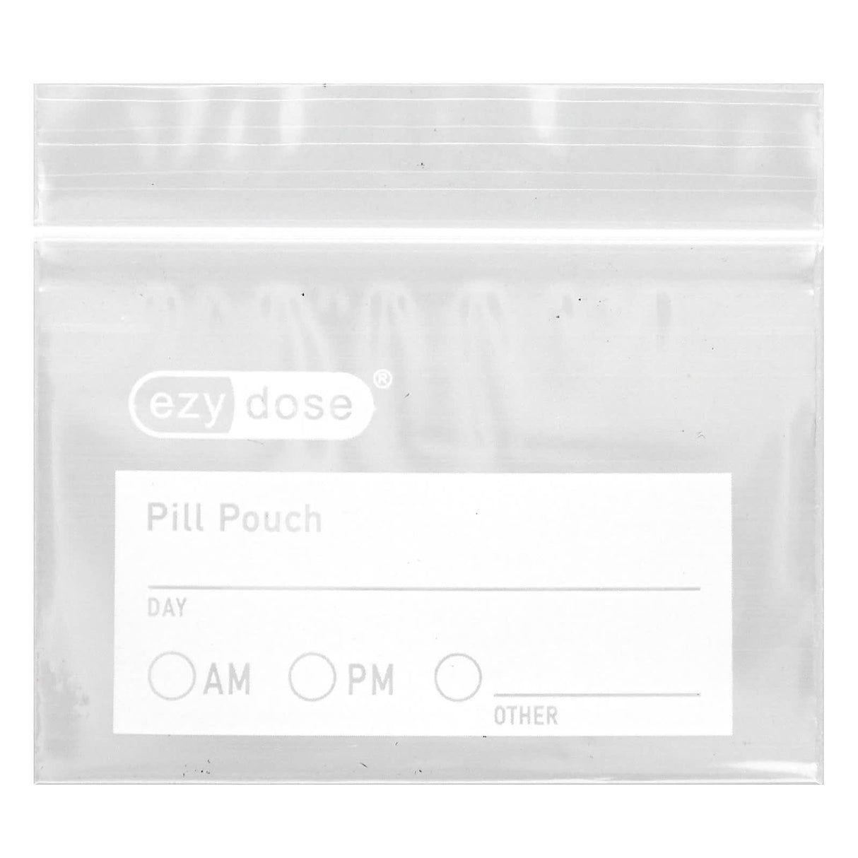 Ezy Dose, Reusable Pill Pouches, 50 Pouches - Supply Center USA