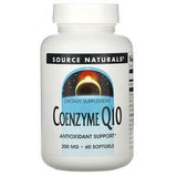 Source Naturals, Coenzyme Q10, 200 mg, 60 Softgels - Supply Center USA