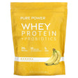 Dr. Mercola, Pure Power, Whey Protein + Probiotics, Banana, 1 lb 15 oz (880 g) - Supply Center USA