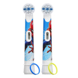 Oral-B, Replacement Brush Heads, Extra Soft, 3+ Yrs, Spiderman, 2 Pack - Supply Center USA