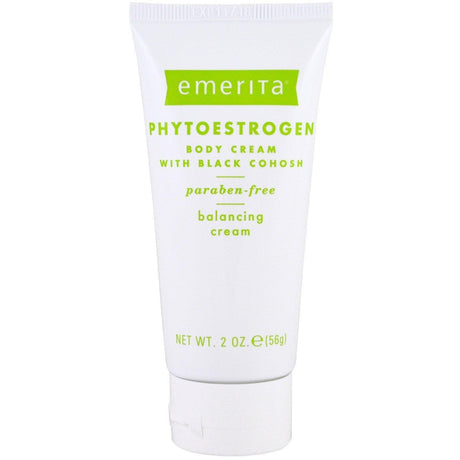 Emerita, Phytoestrogen, Body Cream, 2 oz (56 g) - Supply Center USA