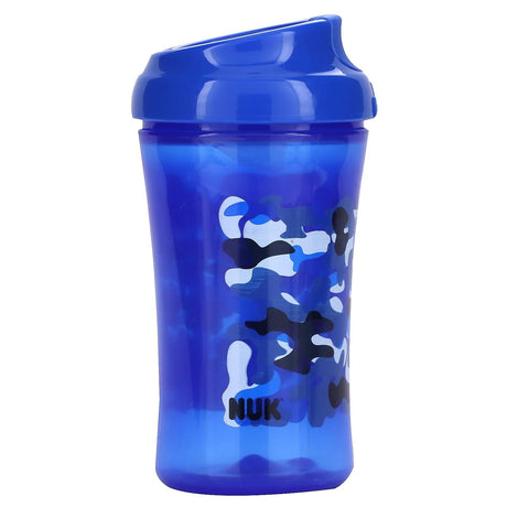 NUK, Cup-Like Rim, 18+ Months, Blue, 10 oz (300 ml) - Supply Center USA