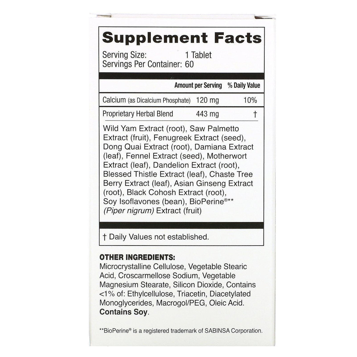 BioTech, Natural Curves, 60 Tablets - Supply Center USA